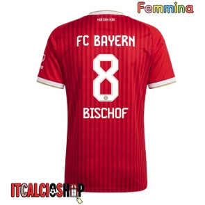 Bayern Munich Tom Bischof #8 Prima Maglia Femmina 2026-27 Manica Corta